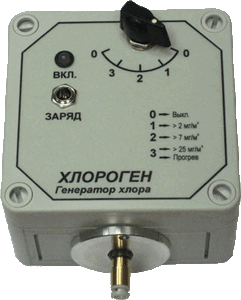 Переносной генератор хлора